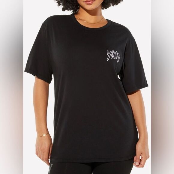 Yitty by Lizzo Women’s Size Medium NWT Major Label Classic Black and White Tee - Picture 2 of 15